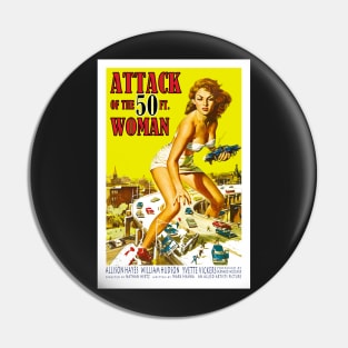 50 Foot Woman Poster Pin