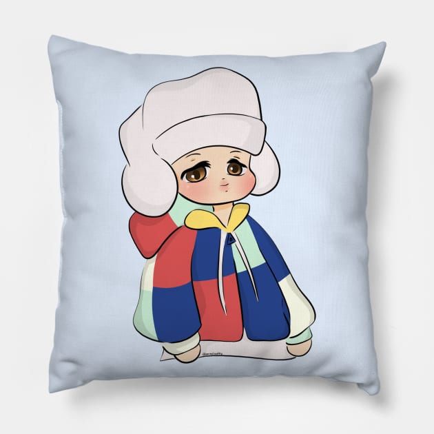 jimin Pillow by aextheticxtrash