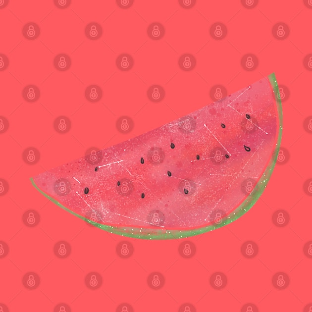 Watermelon Watercolor Foodie by High Altitude