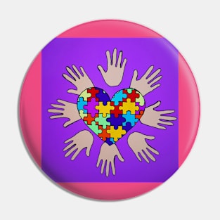 Autism Awareness Day Pin