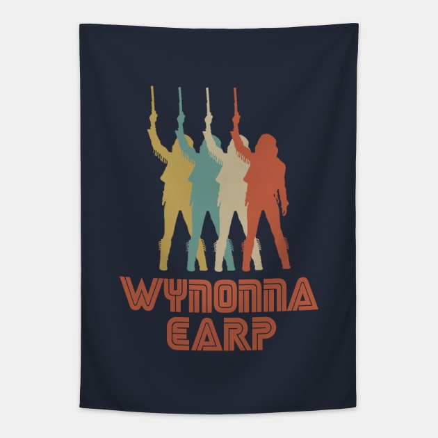 Retro Wynonna Earp - Season 4 Tapestry by viking_elf