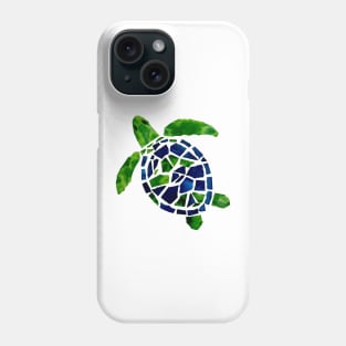 Turtle Mosaic Cutout Phone Case