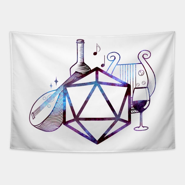 D&D Bard's Dice Tapestry by CuteNerds