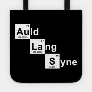 New Year 2024 Auld Lang Syne New Year Scientific Element Meme Tote