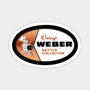 Weber Kettle Collector Chestnut Coppertone Magnet