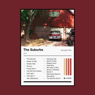 The Suburbs Tracklist 2 T-Shirt