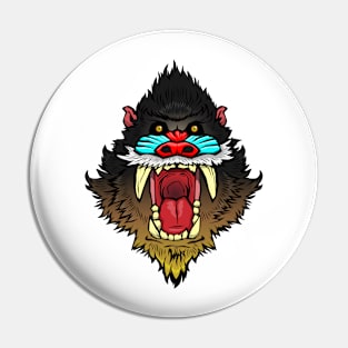 Super Intense Mandrill Pin