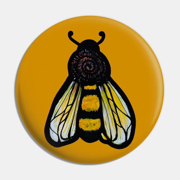 Cute Bee Pin by bubbsnugg