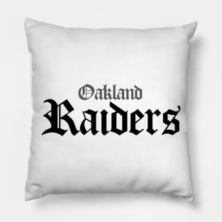 Oakland Raiders! Pillow