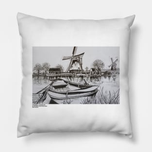 WINDMILLS HOLLAND Pillow