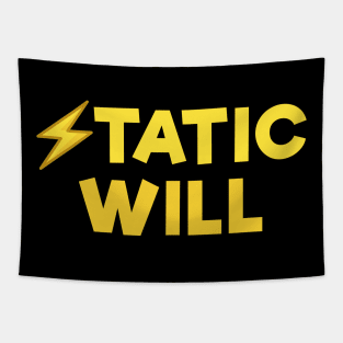 Static will Yellow Tapestry