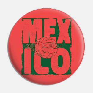 Vintage Mexican Football // Retro Mexico Soccer Pin