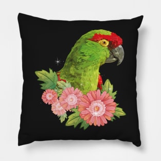mountain parrot Pillow