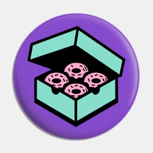 Box of Donuts Pin