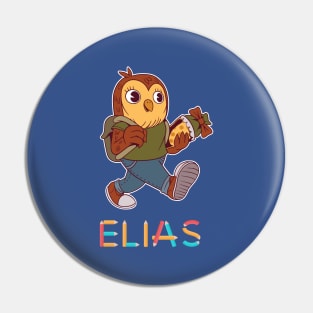 Enrollment Owl Elias Pin