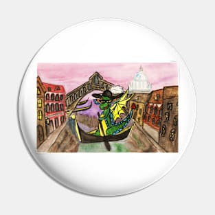 Dragon in Venice Pin