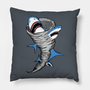 Shark Tornado Pillow