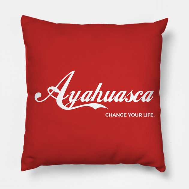 Ayahuasca Pillow by bohemiangoods