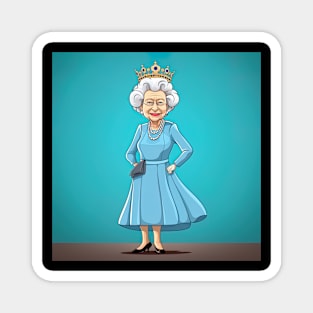 Queen Elizabeth II Magnet