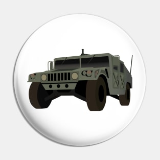 American Army Military Truck Pin