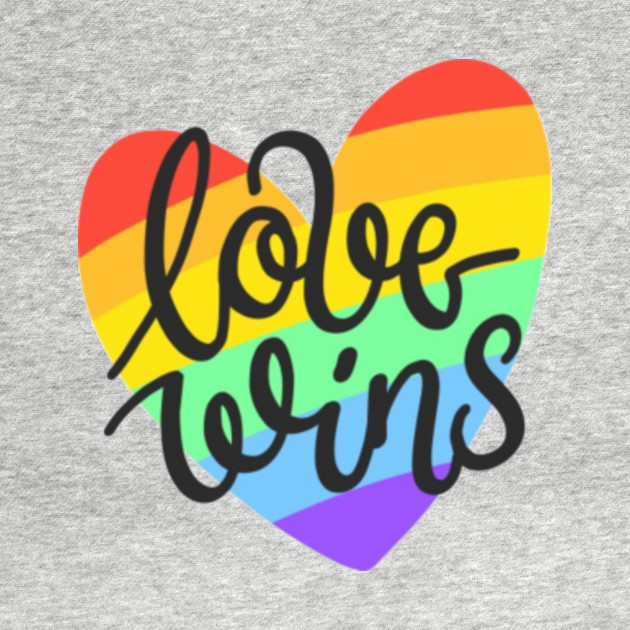 Download Love Wins - Gay Pride - T-Shirt | TeePublic
