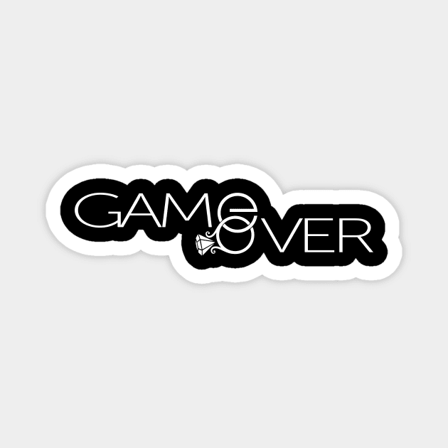 Weddings = Game Over Magnet by sebstgelais