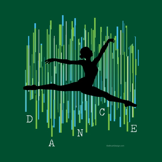 Line Dancer (Blue-Green) by eBrushDesign