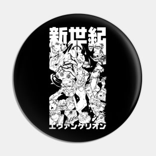 2nd Impact! (white) Pin