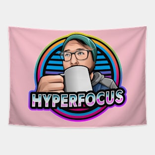 Hyperfocus Logo Tapestry