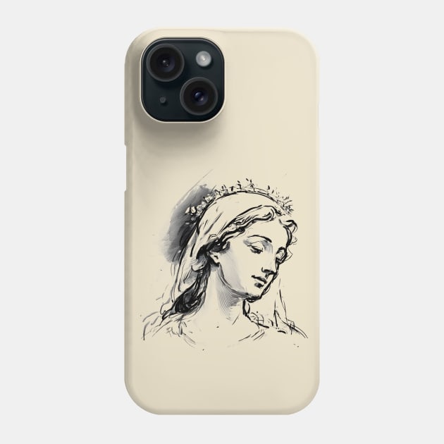 Blessed Virgin Mary Phone Case by ShopBuzz