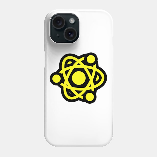 Atom Logo (Protons, Neutrons, and Electrons) Phone Case by AustralianMate