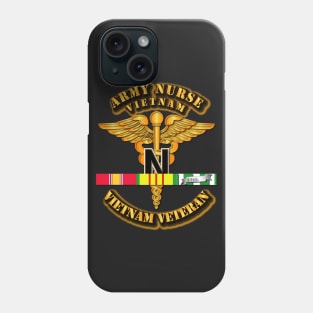 Army Nurse w Vietnam SVC Ribbons Phone Case