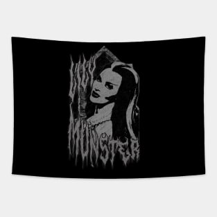 Lily Munster (Distressed Version) Tapestry