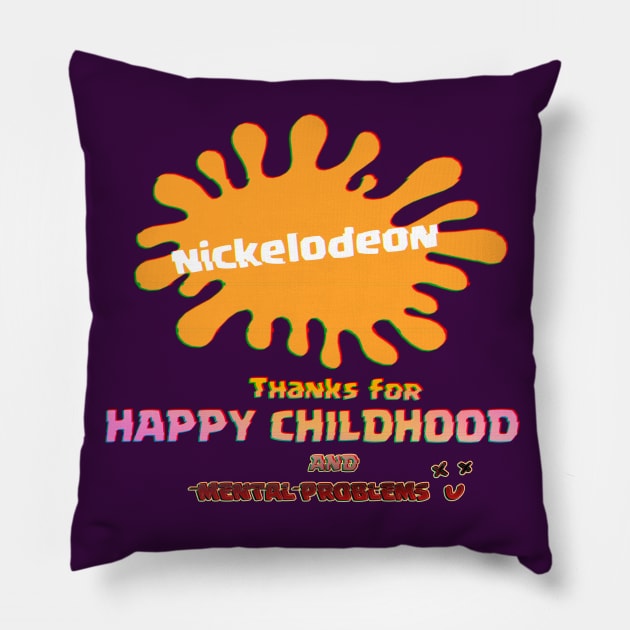 Nickelodeon Pillow by conquart