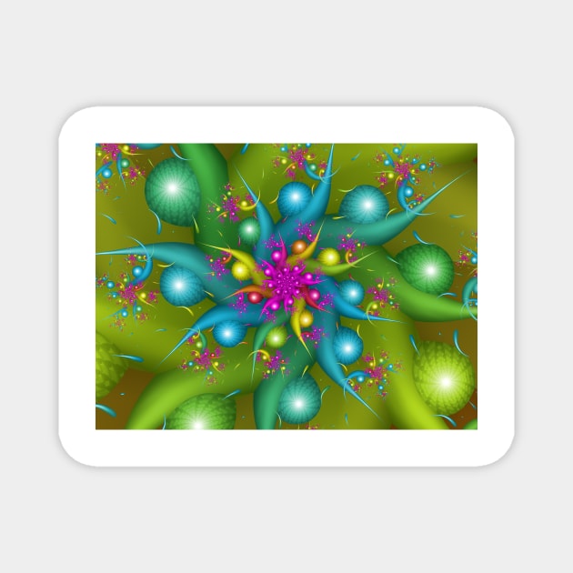 Colorful Holiday Design Magnet by pinkal