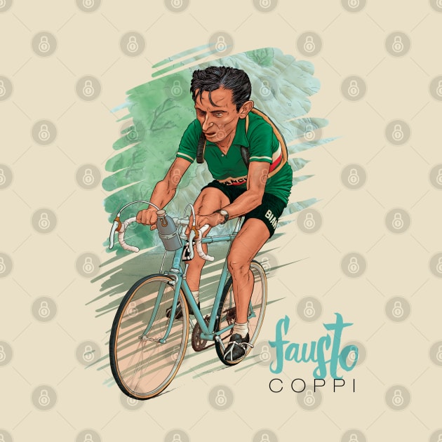 Fausto Coppi by adiartworks.com