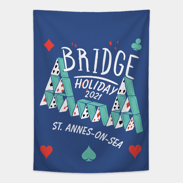 Bridge Holiday  2021 Tapestry by AJ techDesigns