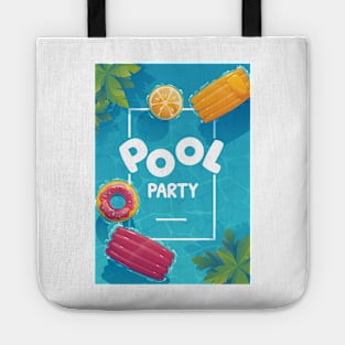 summer collection pool party Tote