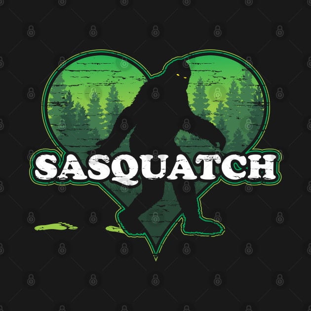 Squatch Love by dustbrain