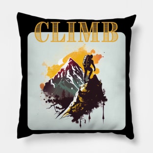 Climbing Is My Passion 1 Pillow