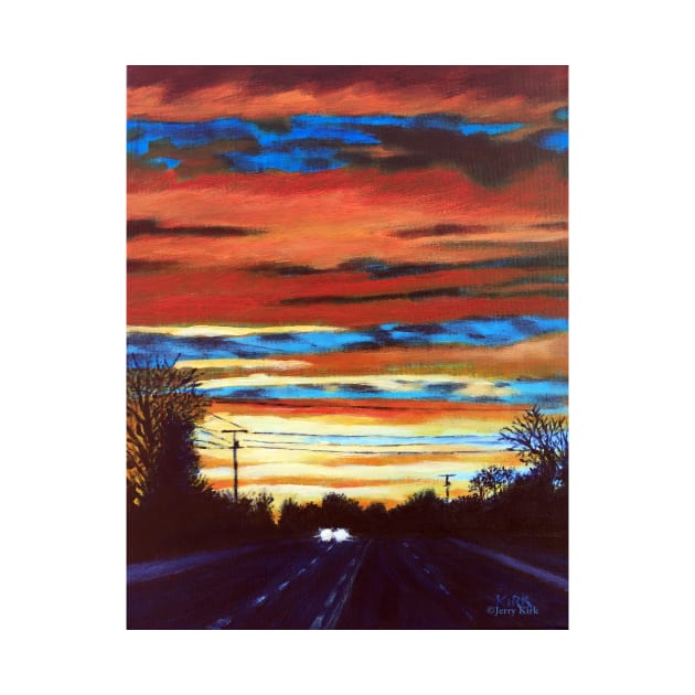 'SUNSET OVER REA ROAD' by jerrykirk