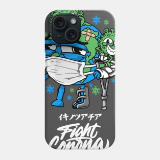 fighting earth Phone Case