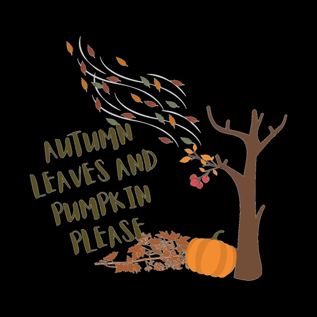 Autumn leaves and Pimpkin please by Foxydream