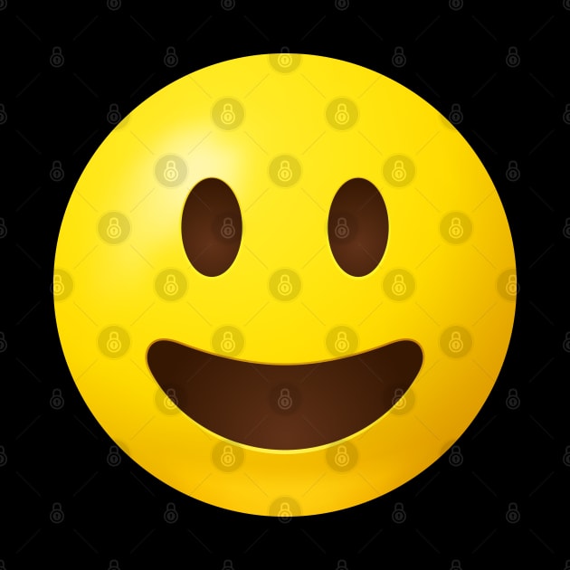 Smiling emoji by Vilmos Varga