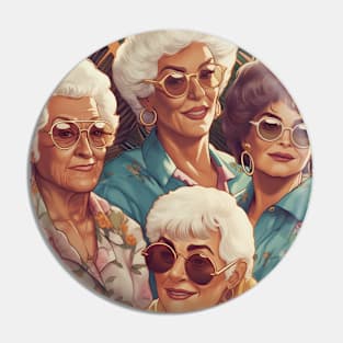 Golden Girls fan art Pin