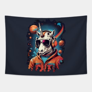 Unicorn Astronaut Tapestry