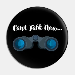 Can't talk now! Silence Pin