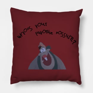 Who's Your Favorite Possum? Pillow