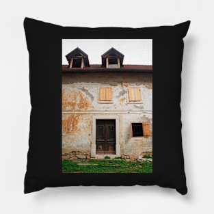 Historic Building in Skofja Loka Pillow