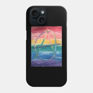 rainbow anarchy Phone Case